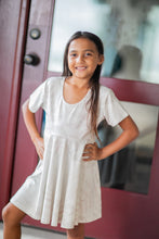 Load image into Gallery viewer, Kamalii Dress-Hoio (White)-Keiki