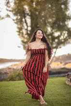Load image into Gallery viewer, Kalena Dress-Liko Lehua (Red)