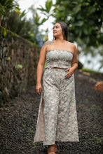 Load image into Gallery viewer, Meleana Split Pants-Hibiscus (Green)