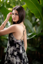 Load image into Gallery viewer, Mahina Dress-Orchid (Black)
