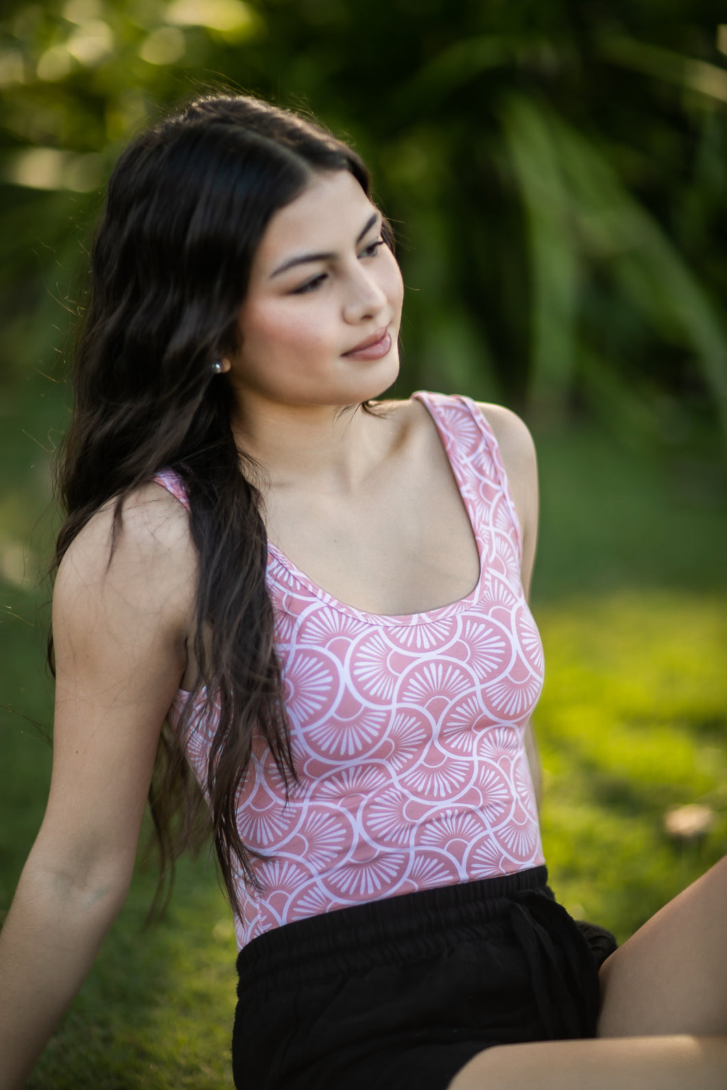 Kailani Bodysuit-Kupe'e (Pink)