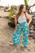 Load image into Gallery viewer, Makala Pants-Gardenia (Teal)
