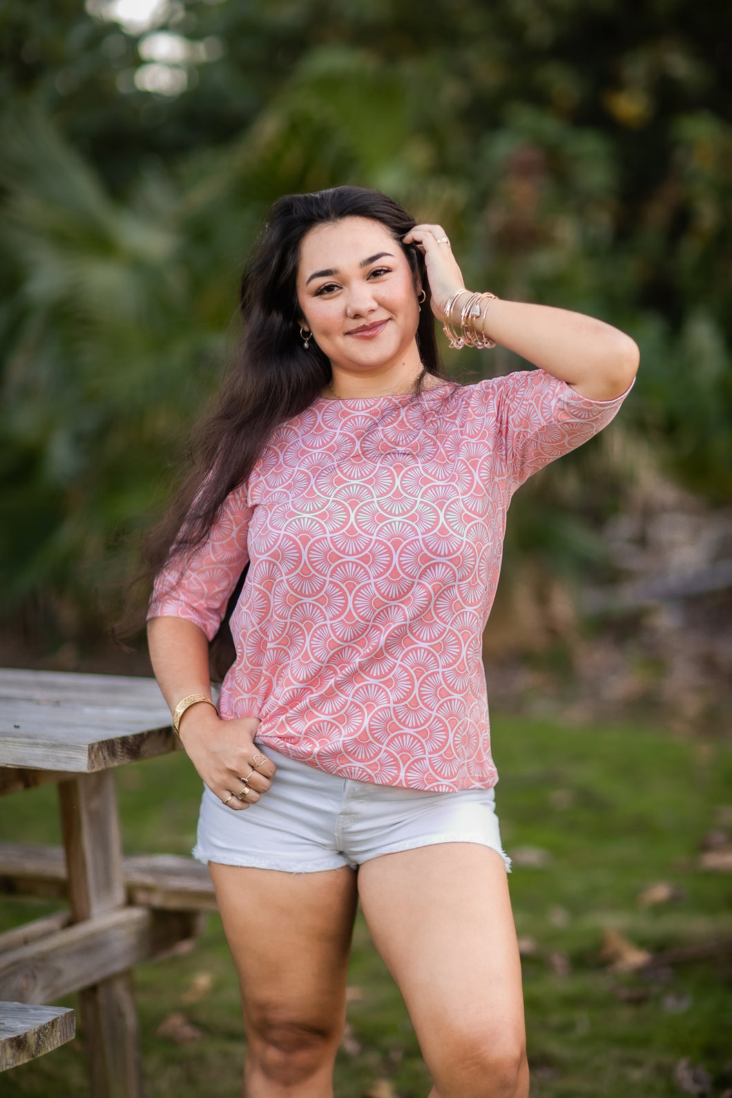 Anela Top-Kupe'e (Pink)