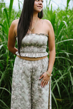 Load image into Gallery viewer, Meleana Tube Top-Hibiscus (Green)
