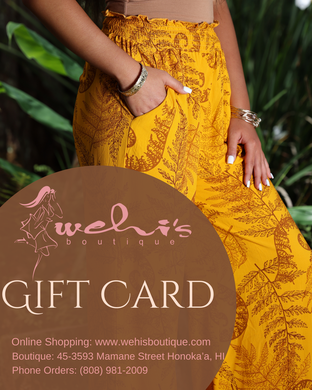 Wehi's Boutique Gift Card