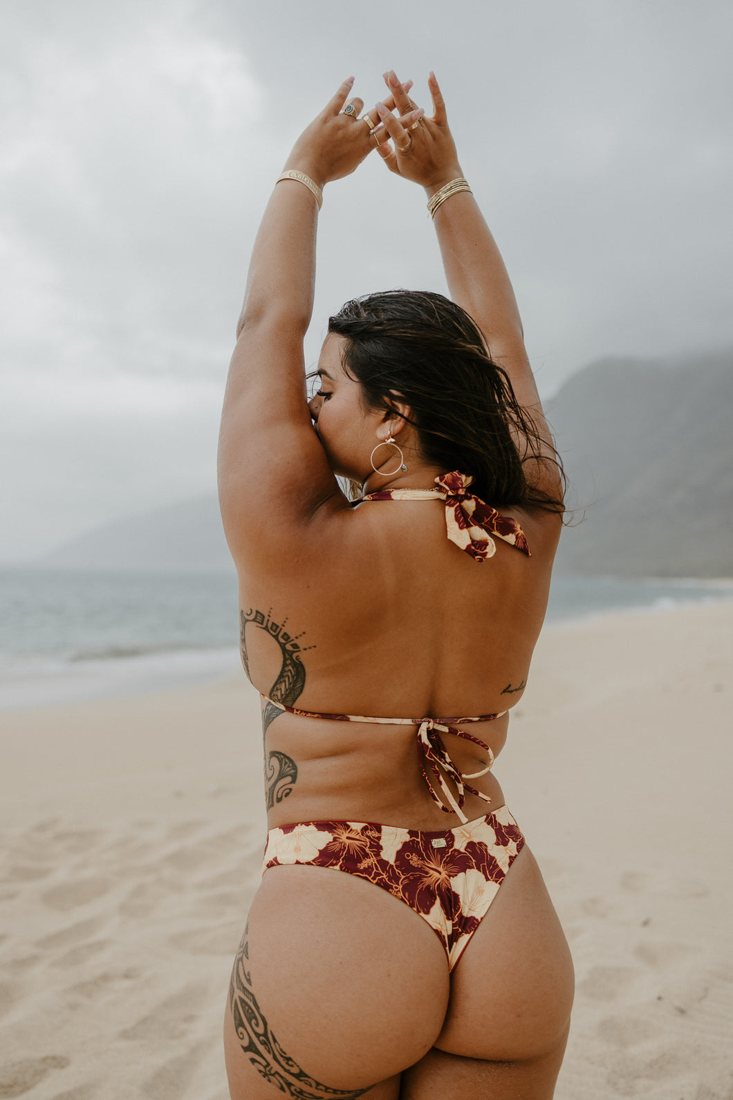 Manu Bikini - Bottom - Hibiscus