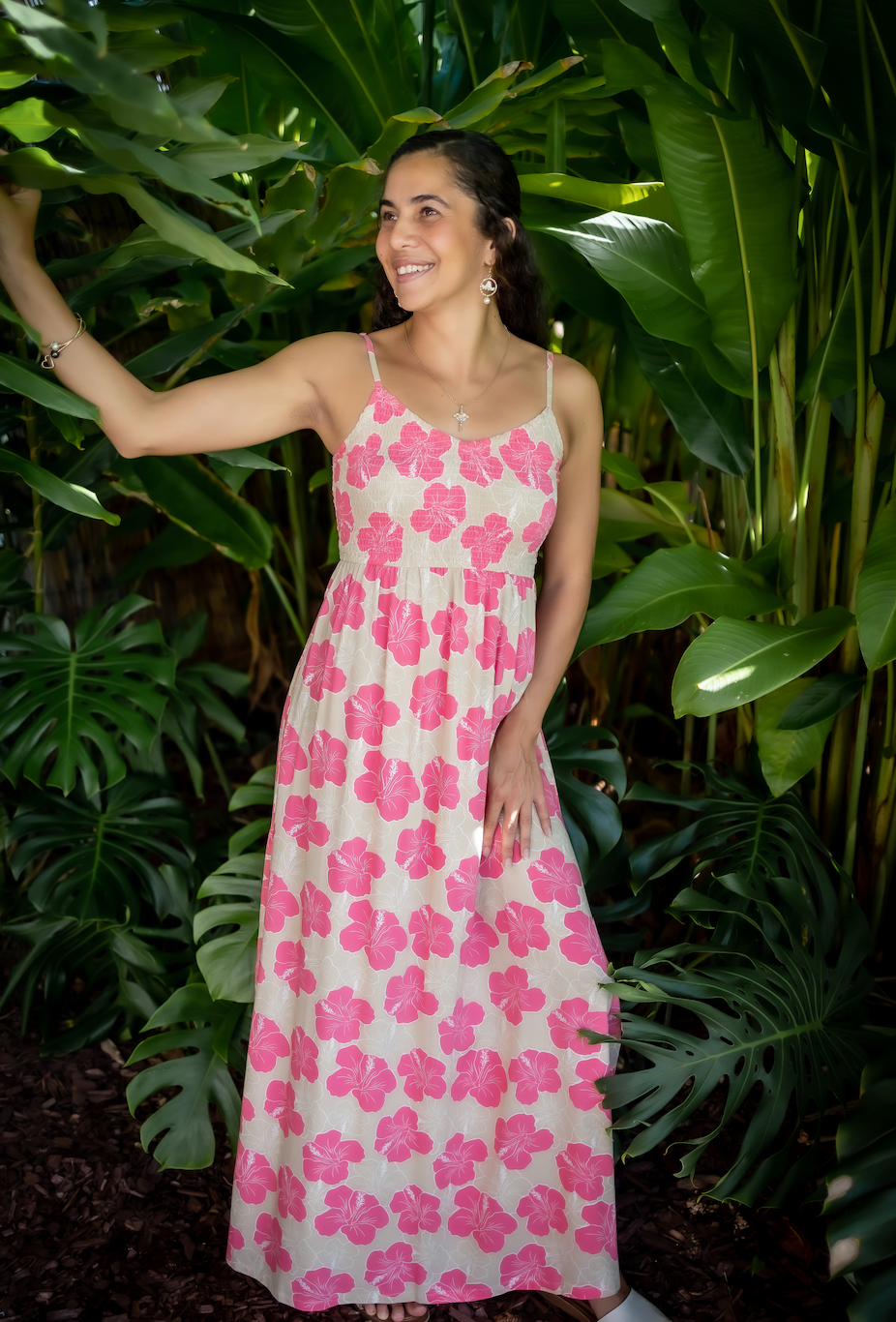 Ku'uipo Dress-Hibiscus