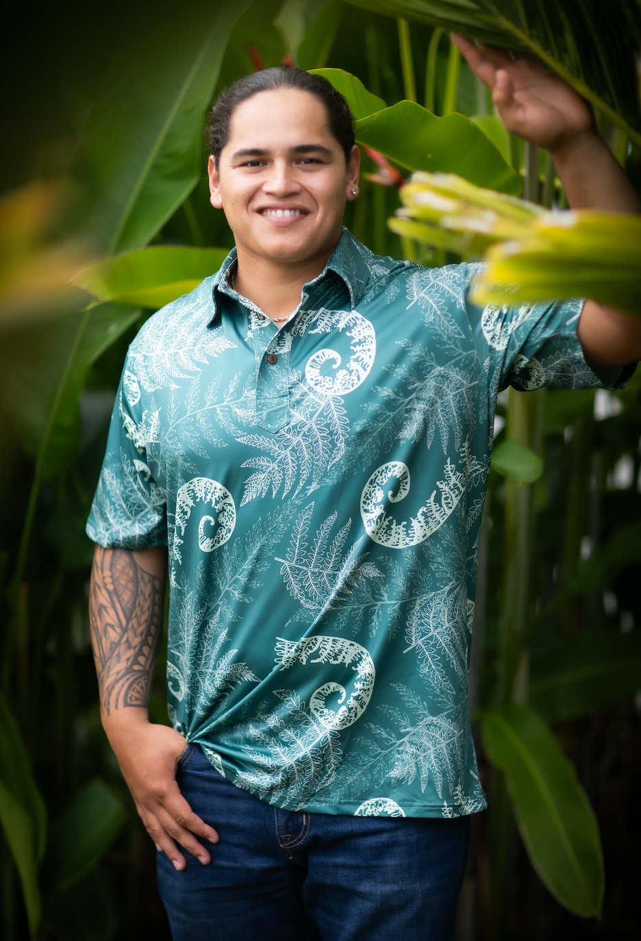 Aloha Golf Shirt-Hoio