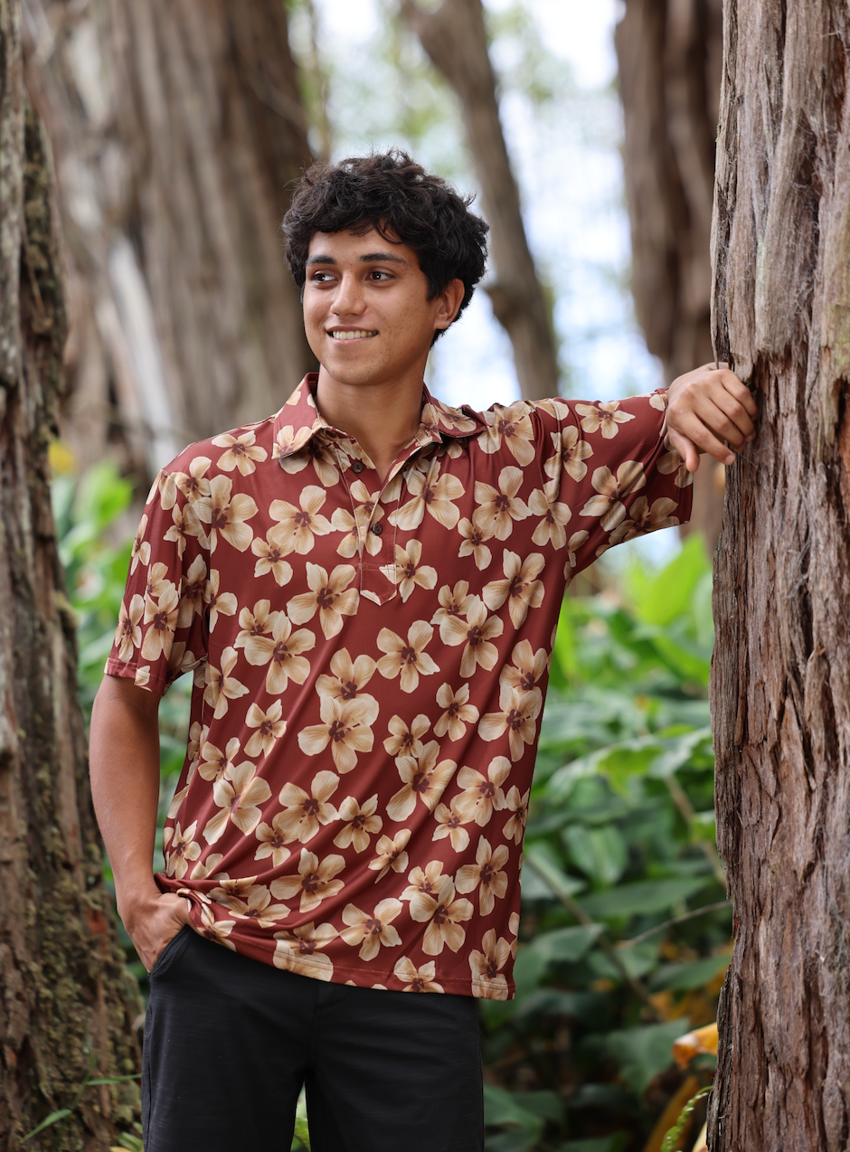 Aloha Golf Shirt-Hau (Fall)