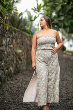 Load image into Gallery viewer, Meleana Split Pants-Hibiscus (Green)
