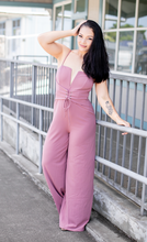 Load image into Gallery viewer, Just Getting Started Deep V-Neck Jumpsuit

