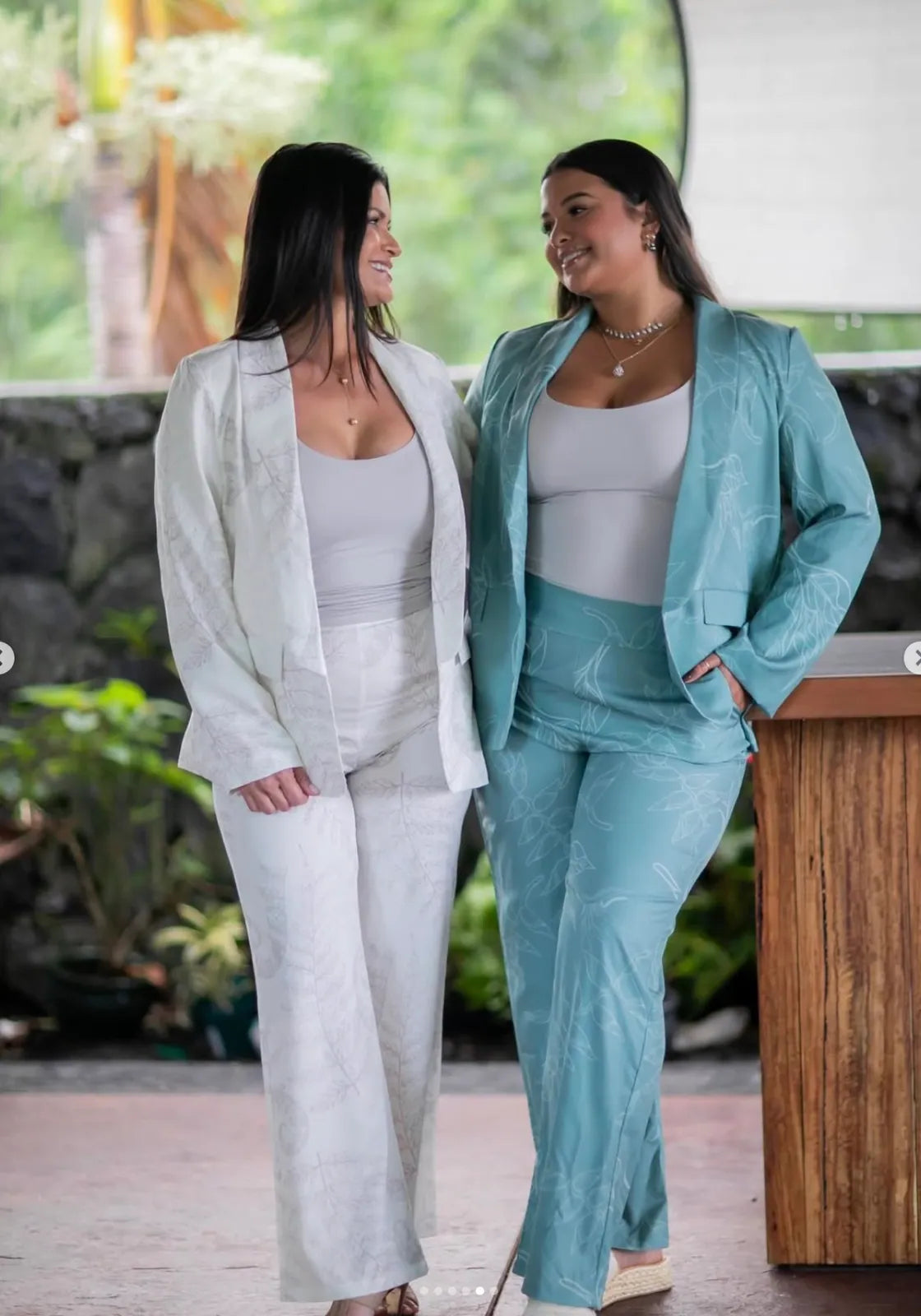 Marcel Rodrigues and her daughter Ani, the ʻohana behind Wehi's Boutique, on Hawaiʻi Island